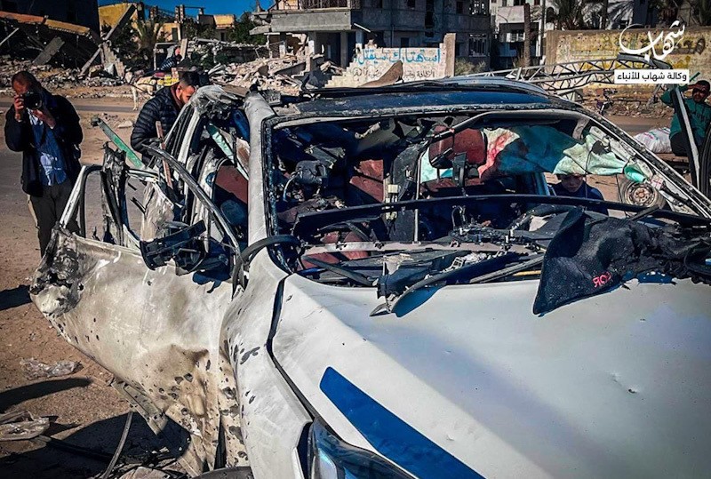 Mobil Bawa Stok Makanan Pengungsi Palestina Dihancurkan Tentara Israel - Bagian 1