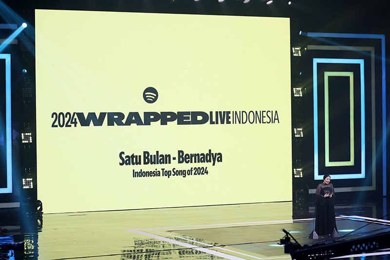 Bernadya Borong Penghargaan Spotify Wrapped Live Indonesia 2024 - Bagian 4