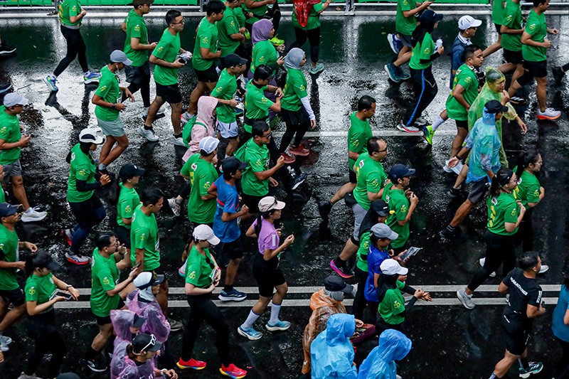 25.000 Pelari Hijaukan Jakarta International 10K - Bagian 4