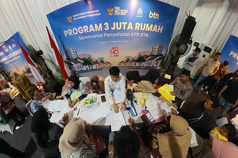 Akad Massal Sukses dalam 2 Bulan Pemerintahan Prabowo, BTN Salurkan KPR 30.000 Unit - Bagian 1