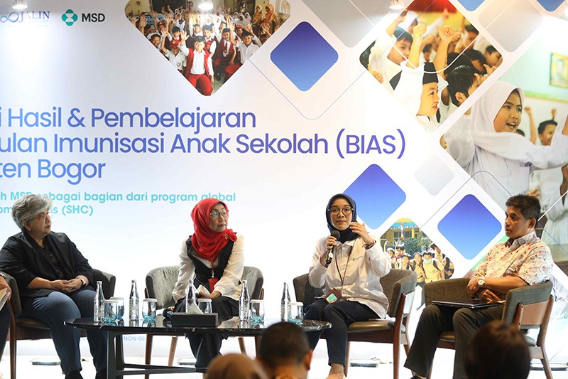 Dukung Program Bulan Imunisasi Anak Sekolah di Bogor - Bagian 1