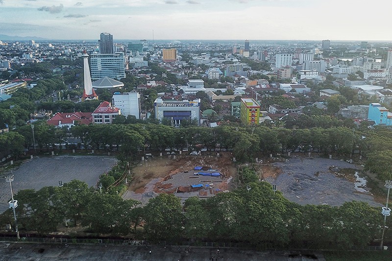 Revitalisasi Lapangan Karebosi Senilai Rp63 Miliar, Akan Dibangun Sky Track - Bagian 1