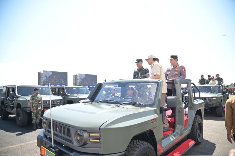 Menhan Bagikan 700 Maung MV3 Pindad untuk TNI Polri Jaga Kedaulatan NKRI - Bagian 1