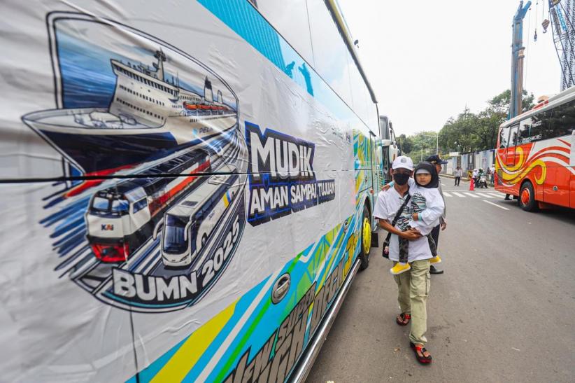 Mudik Gratis 2025, Danareksa Berangkatkan 1.600 Orang Pulang Kampung - Bagian 4