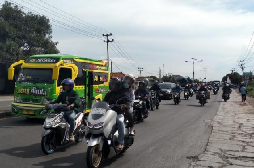 Puncak Arus Mudik di Pantura Indramayu, 139.355 Kendaraan Melintas dari Arah Jakarta