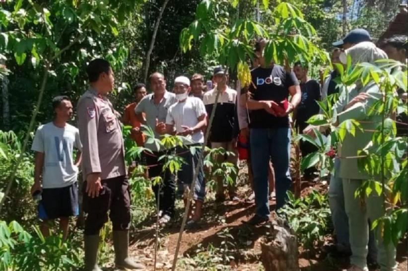 Pilu! Mayat Bayi Ditemukan Terkubur di Kebun Singkong Warga Lebak