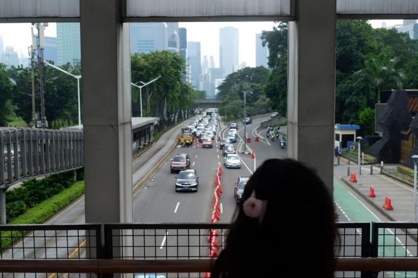 Suasana Lalu Lintas Jakarta pada Hari Pertama Kerja usai Libur Lebaran - Bagian 3