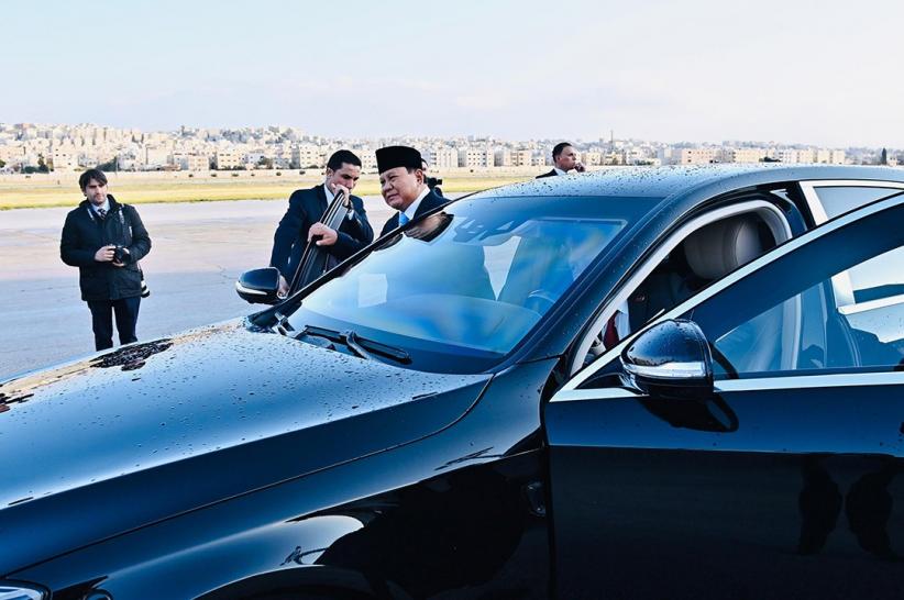 Simbol Persahabatan, Raja Abdullah II Sopiri Presiden Prabowo di Yordania - Bagian 2