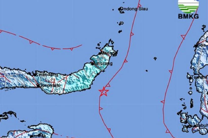 Gempa Terkini M5,7 Guncang Tutuyan Boltim, Terasa di Manado hingga Gorontalo