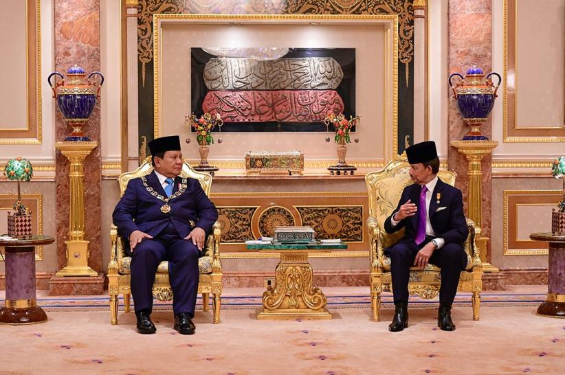 Presiden Prabowo Terima Bintang Kehormatan dari Sultan Brunei Darussalam - Bagian 1
