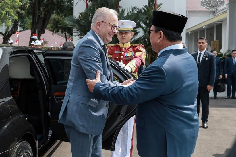 Presiden Prabowo Menyambut Hangat PM Australia Anthony Albanese - Bagian 3