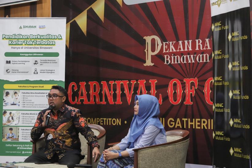 MNC Asset Management Beri Edukasi Reksa Dana dalam Kegiatan Pekan Raya Binawan - Bagian 1