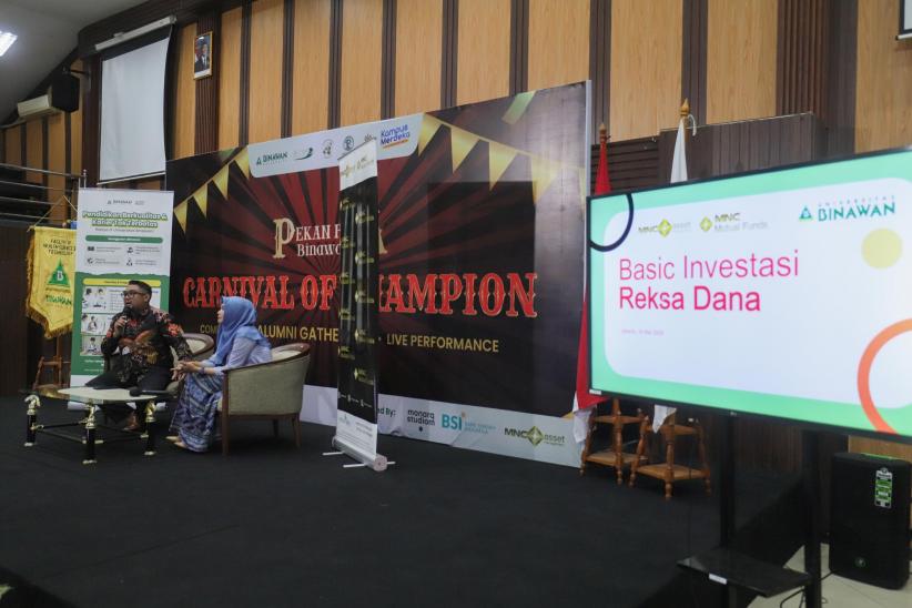 MNC Asset Management Beri Edukasi Reksa Dana dalam Kegiatan Pekan Raya Binawan - Bagian 2