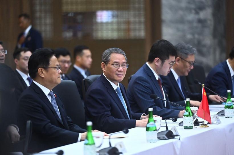 Foto-Foto Pertemuan Ketua DPR Puan Maharani dengan PM China Li Qiang - Bagian 6