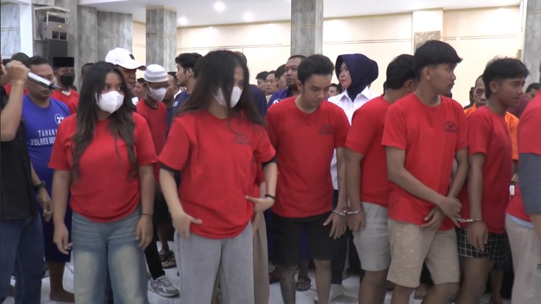 916 Preman dan Pelaku Kejahatan Jalanan di Jateng Ditangkap, 28 Wanita