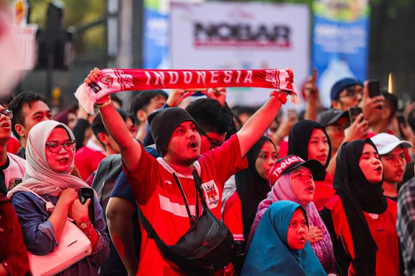 Ekspresi Suporter Timnas Indonesia, Skuad Garuda Dibantai Jepang 6-0 - Bagian 4