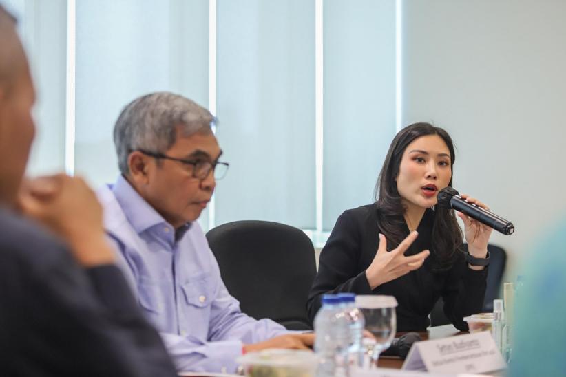 Pimpinan KPK dan Dewas Disambut Hangat Angela Tanoesoedibjo di iNews Tower - Bagian 4