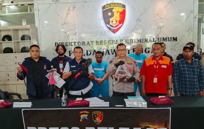 Polda Jateng Tangkap Komplotan Perampok Spesialis Bobol Minimarket - Bagian 1