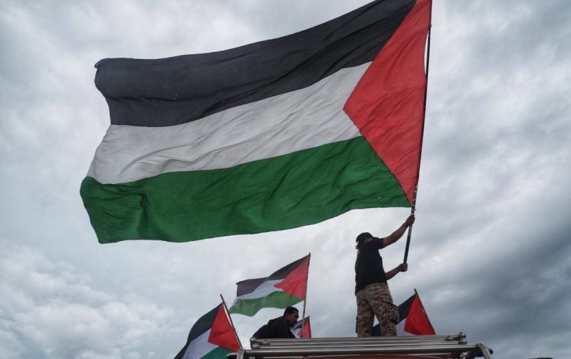 Aksi Solidaritas untuk Palestina di Makassar - Bagian 1
