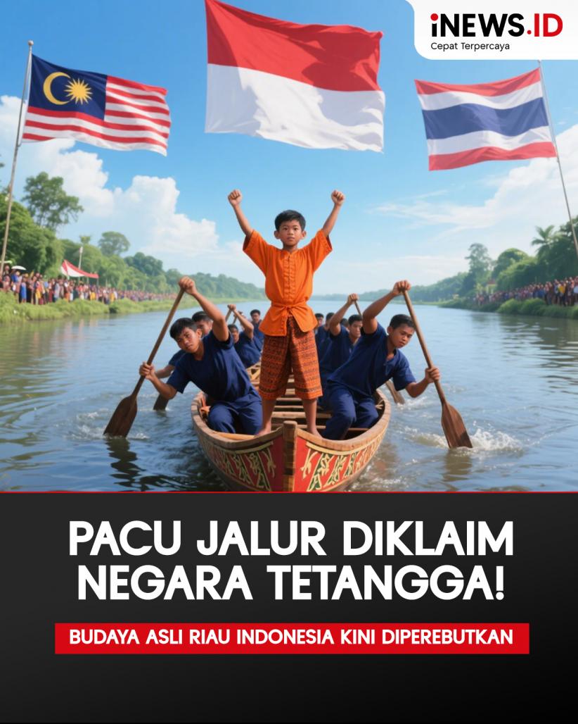 Infografis Heboh Pacu Jalur Riau Diklaim Milik Malaysia hingga Thailand