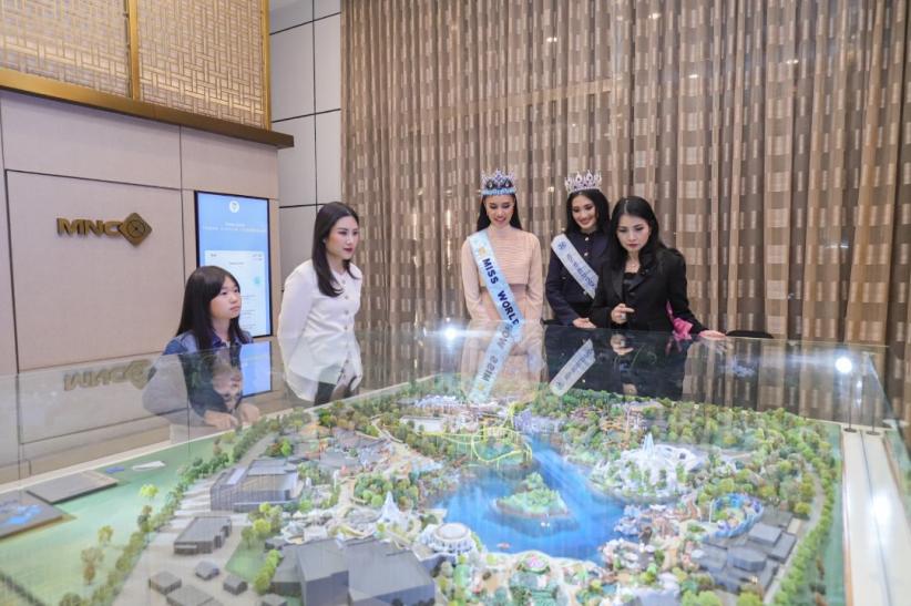 Eksklusif! Momen Miss World 2025 Opal Suchata Kunjungi iNews Tower - Bagian 2