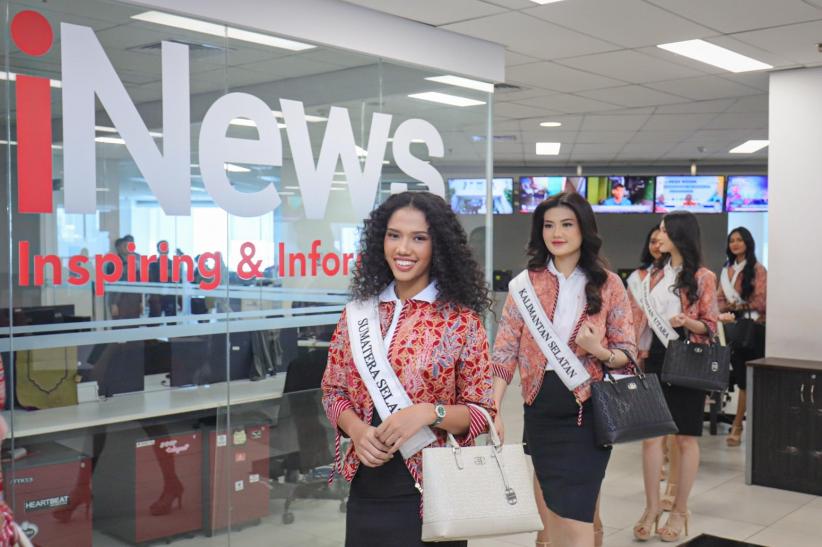 38 Finalis Miss Indonesia 2025 Kunjungi iNews Tower, Bahas Media dan Gen Z - Bagian 2