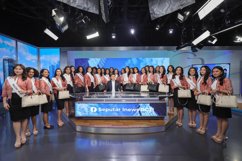 38 Finalis Miss Indonesia 2025 Kunjungi iNews Tower, Bahas Media dan Gen Z - Bagian 1