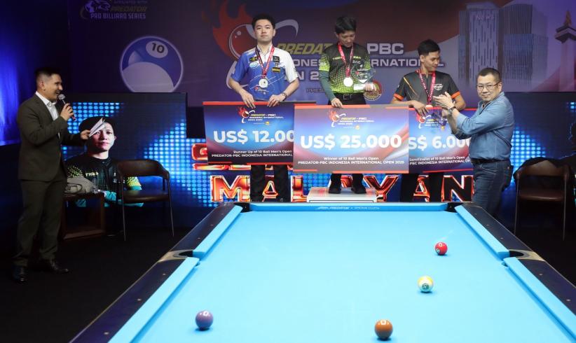 Pebiliar Filipina Juara Predator-PBC Indonesia International Open 2025 - Bagian 1