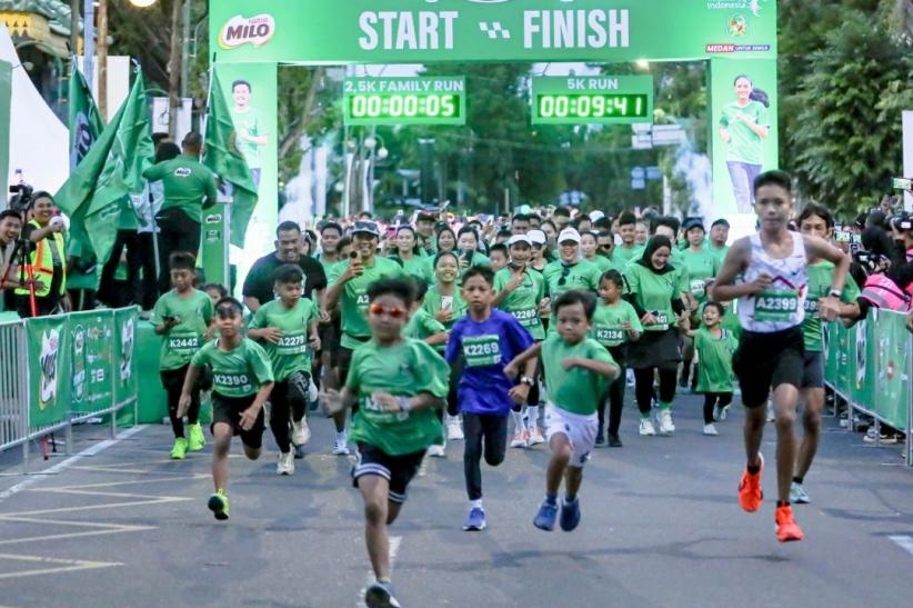 4.200 Pelari Hijaukan Kota Medan - Bagian 1