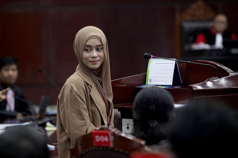 Potret Lesti Kejora Jadi Saksi Sidang MK Soal Hak Cipta - Bagian 1