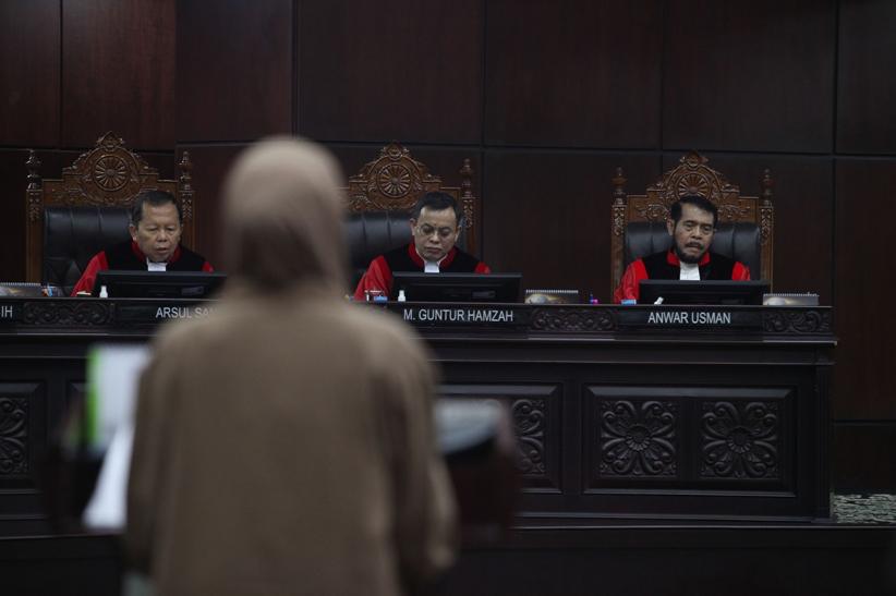 Potret Lesti Kejora Jadi Saksi Sidang MK Soal Hak Cipta - Bagian 3