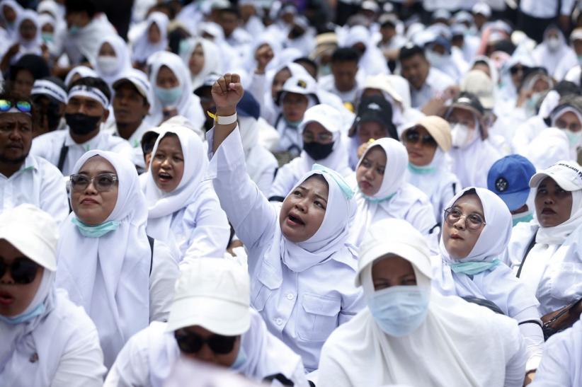 Aksi Damai Tenaga Honorer R4 - Bagian 1