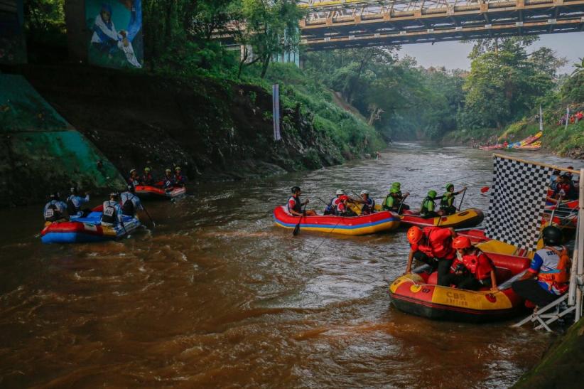 Kejuaraan Arung Jeram Meriahkan Festival Ciliwung 2025 - Bagian 4
