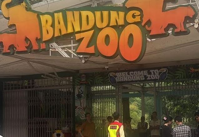 Garis Polisi Sudah Dibuka, Bandung Zoo Belum Bisa Dikunjungi Wisatawan