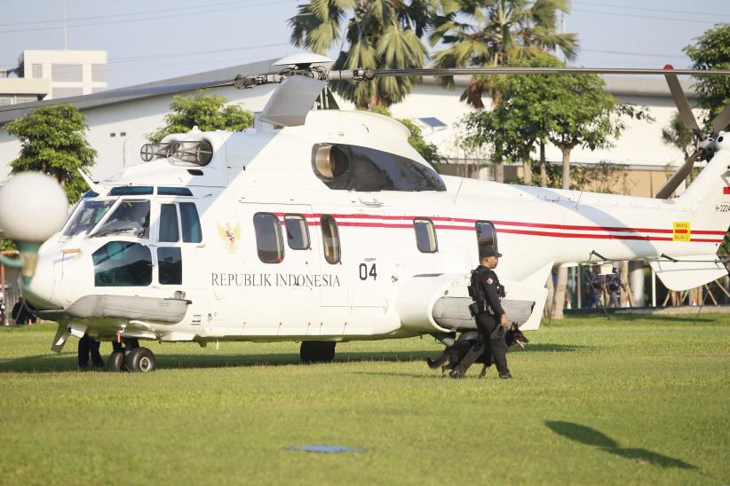 Suasana Jelang Jelang Sidang Tahunan MPR 2025, Rantis hingga Helikopter Disiagakan - Bagian 1