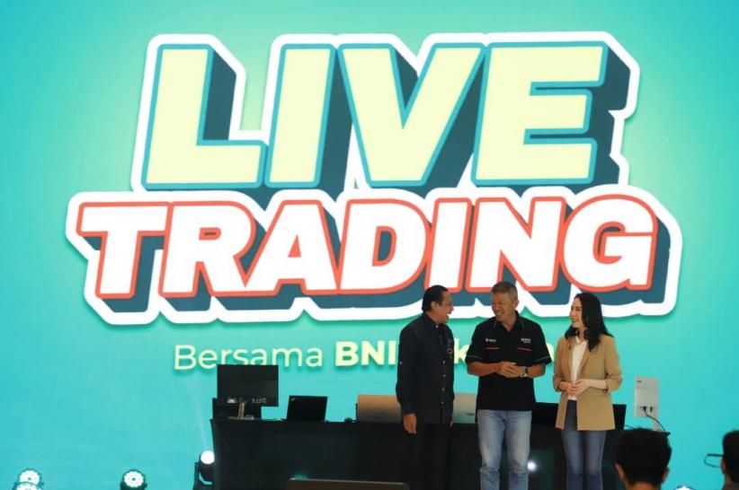 Live Trading BNI Sekuritas dengan Nasabah Terbanyak Cetak Rekor MURI - Bagian 1