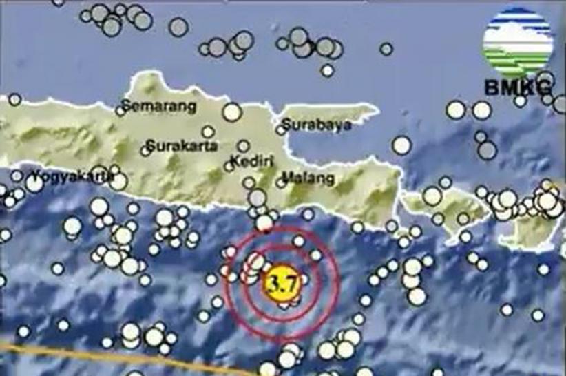 Gempa Terkini Magnitudo 3,7 Guncang Malang Jatim