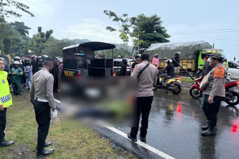 Kecelakaan Maut di Sentani, Pelajar Tewas Tertabrak Truk saat Motor Tergelincir