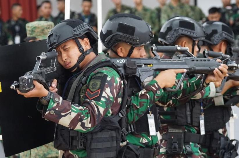 Yonif 411 Kostrad Wakili TNI AD pada Latma Safkar Indopura ke-37 di Singapura - Bagian 1