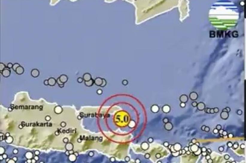 Gempa Sumenep M5,0 Terasa Cukup Kuat di Pasuruan hingga Malang