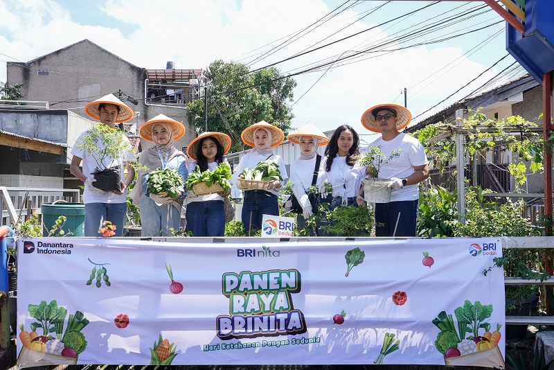 Hari Pangan Sedunia, BRI Peduli Dukung Ketahanan Pangan lewat Program BRInita