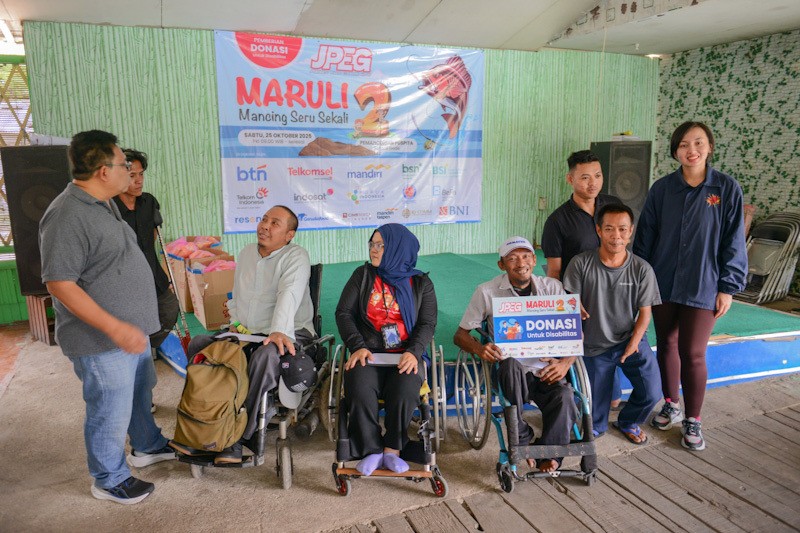 Potret Penyandang Disabilitas Ikuti Turnamen Mancing - Bagian 4