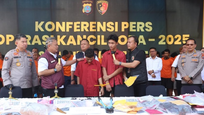 Terungkap Komplotan Begal Sadis Pegawai Imigrasi di Deli Serdang, Geng Motor Medusa Area