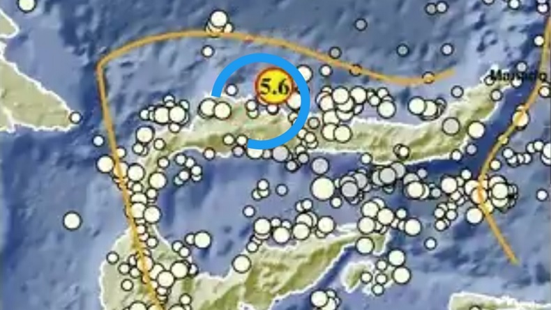 Gempa Bumi Magnitudo 5,6 Guncang Buol Sulteng