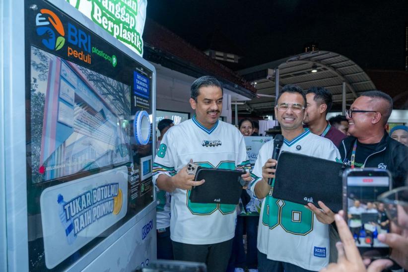 Menteri UMKM dan Raffi Ahmad Dukung Inovasi Daur Ulang Sampah Plastik BRI