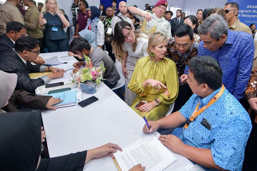 Momen Ratu Belanda Tinjau Perumahan Subsidi di Cibitung - Bagian 2