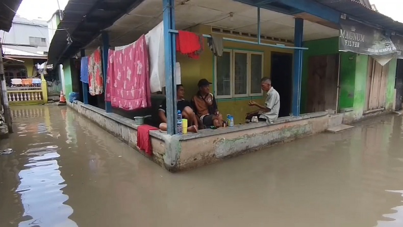 Hujan Deras sejak Malam, Banjir Kembali Rendam Medan
