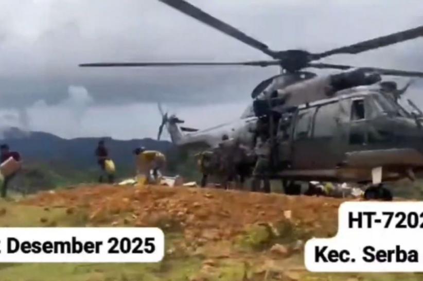 Akses Mulai Pulih, Pemerintah Gencarkan Airdrop dan Distribusi Logistik untuk Aceh Tamiang