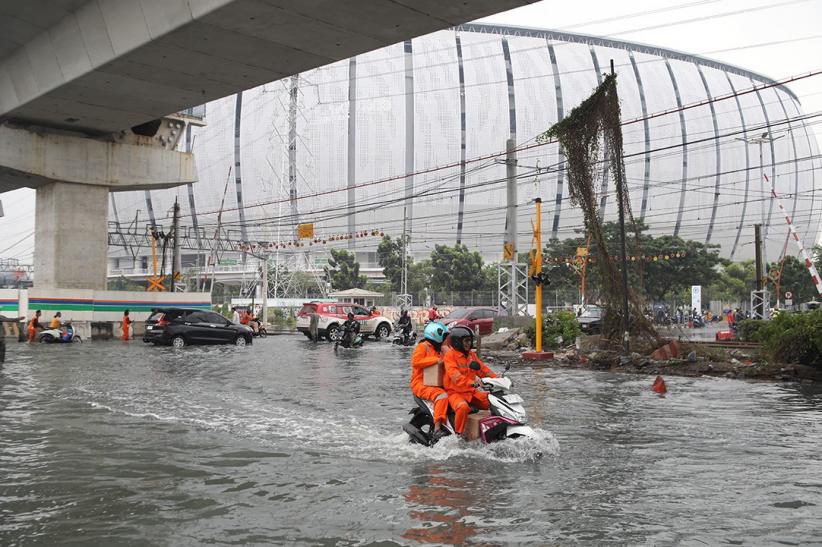 Banjir Rob Rendam Kawasan Jakarta Utara - Bagian 5