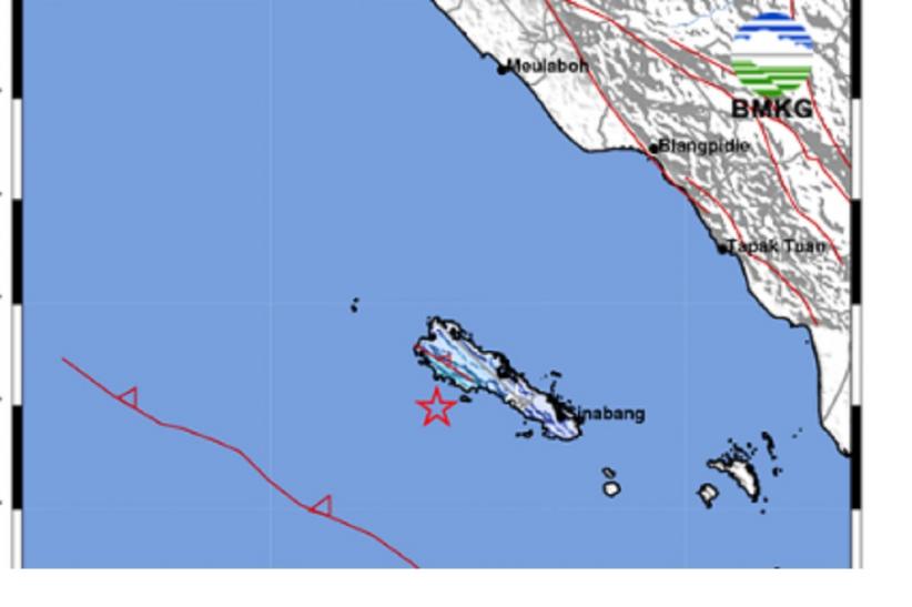 Update Gempa Hari Ini M 4,3 di Sinabang, Getaran Terasa hingga Benda Bergoyang
